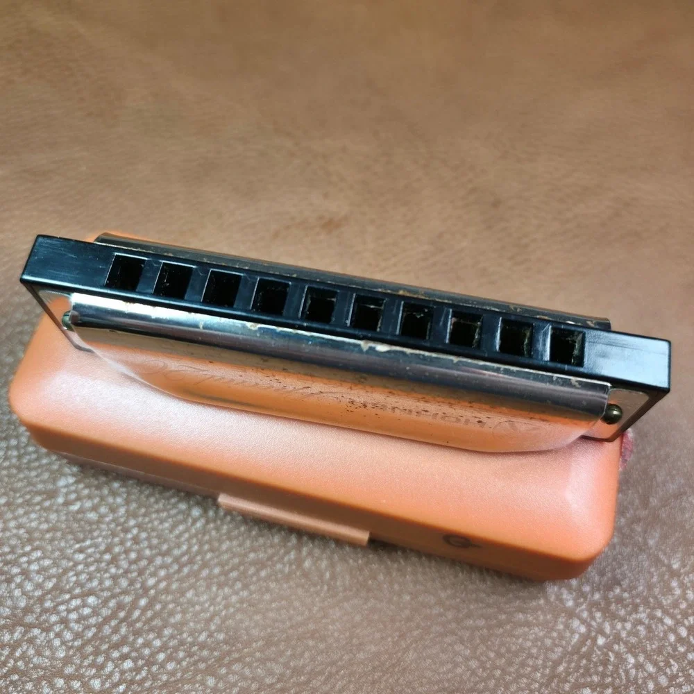 Vintage Hohner Special 20 Marine Band Harmonica Key of G Made in Germany w/ Case